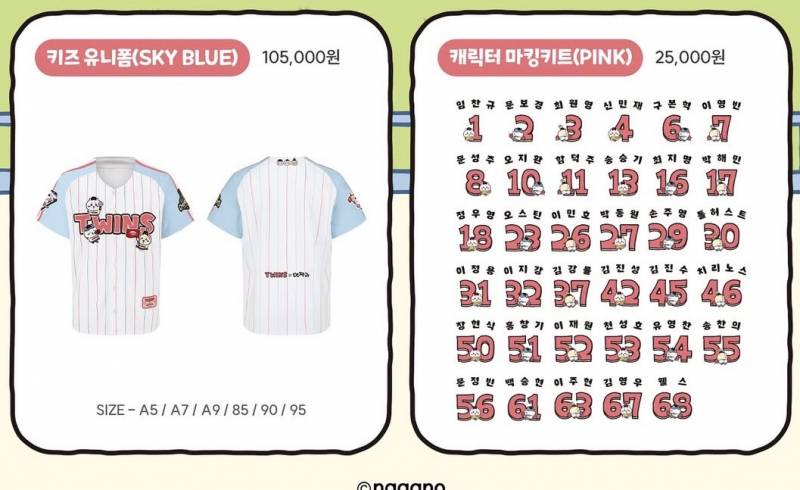 [잡담] 먼작귀 키즈 사이즈 | 인스티즈
