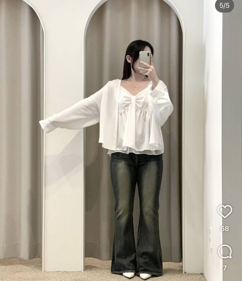 [잡담] 하객룩 이렇게 입어도 돼?사촌오빠 결혼식인데ㅜ 위에 검정색 자켓 걸칠거야 | 인스티즈