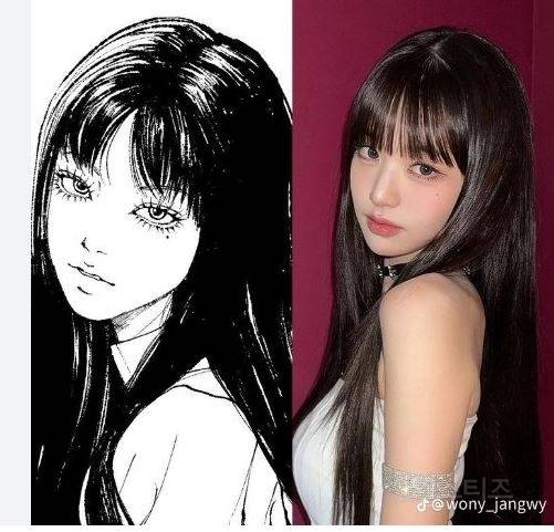 원작자 이토준지가 인정한 토미에 닮은꼴 .jpg | 인스티즈