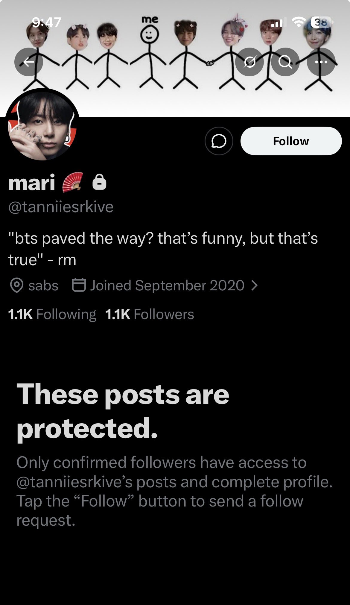 [마플] 지디 지인 인스타에서 악플 달다 박제된 방탄팬 | 인스티즈