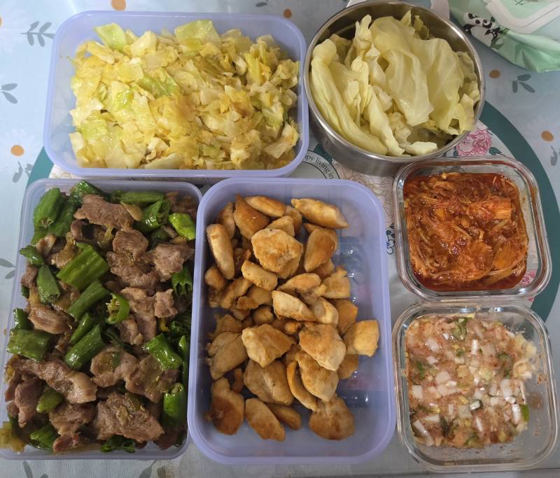 [잡담] 일주일 밀프렙 하는데 2시간 걸림 하 개힘들다 | 인스티즈