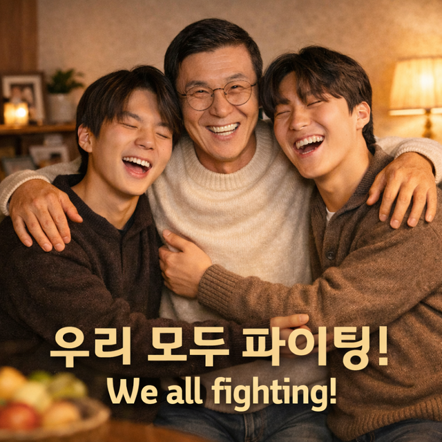 [잡담] '오만보기' 배우 이정용, 두 아들과 함께 '우리 모두 파이팅' 음원 출시 | 인스티즈