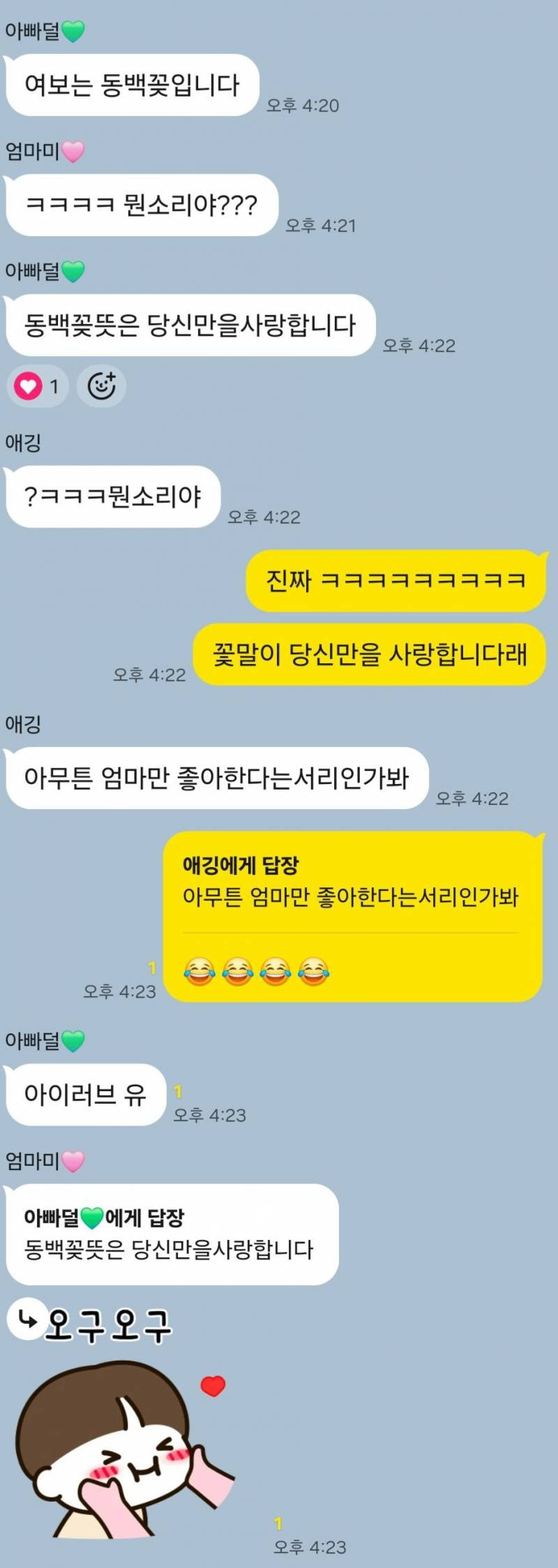 [잡담] 엄마아빠 연애하나봐 | 인스티즈
