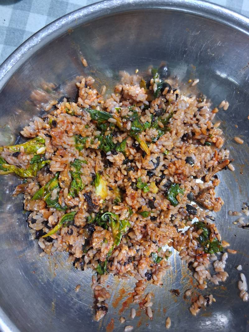 [잡담] 봄동 장조림 김자반 비빔밥!! | 인스티즈