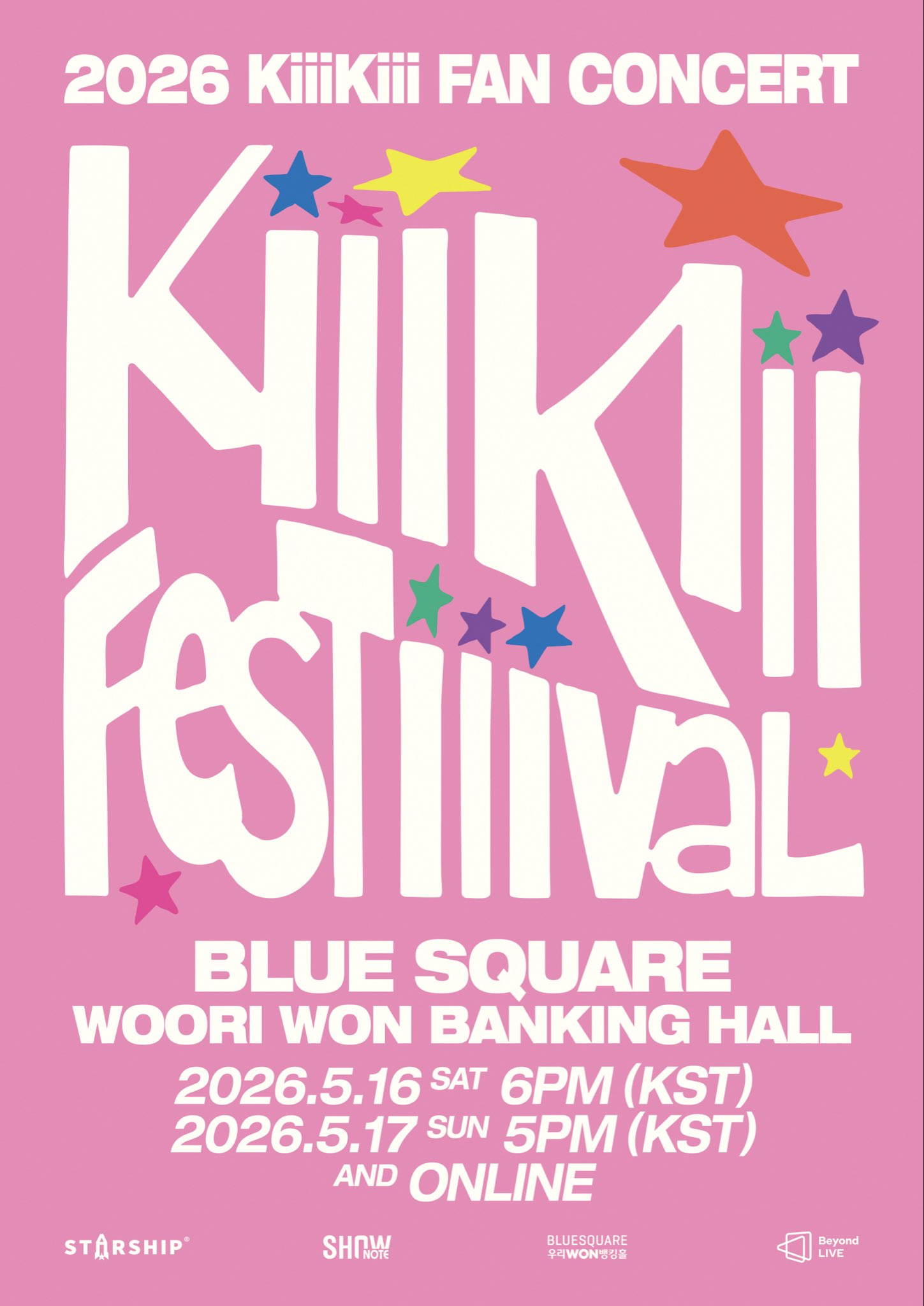 [정보/소식] 2026 키키 팬콘서트 <KiiiKiii FesTiiival> 오픈 | 인스티즈
