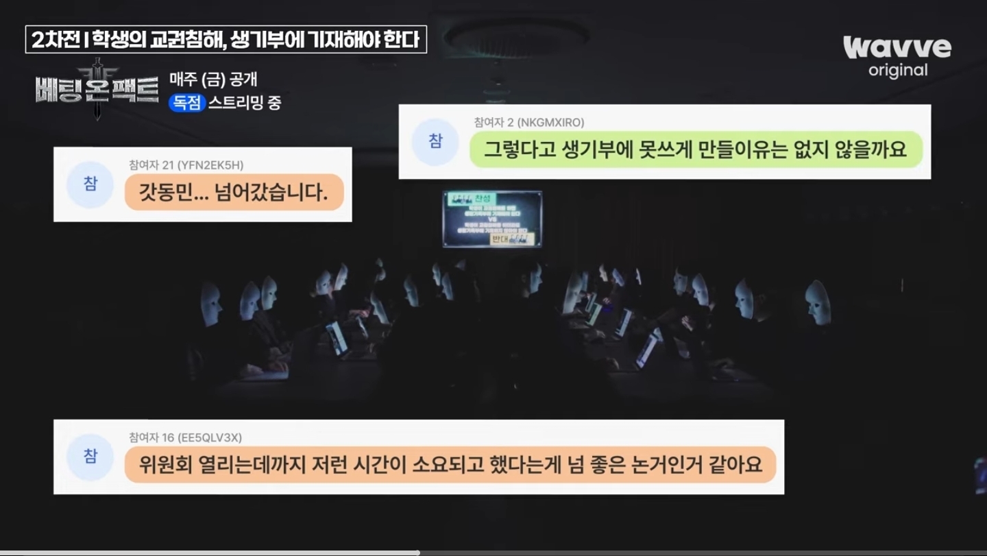 [잡담] 현재 문체부 지원 + 웨이브 송출되는 "베팅온팩트" 처럼 "커뮤대전"에 이렇게 나갈 것 같은데... | 인스티즈