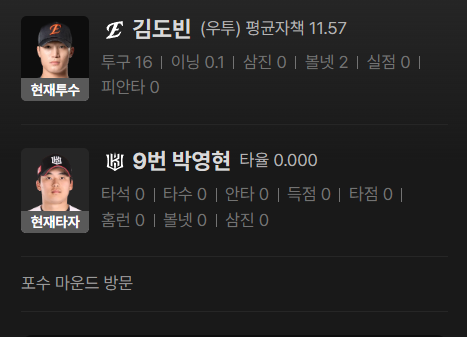 [잡담] 타자 박영현? | 인스티즈