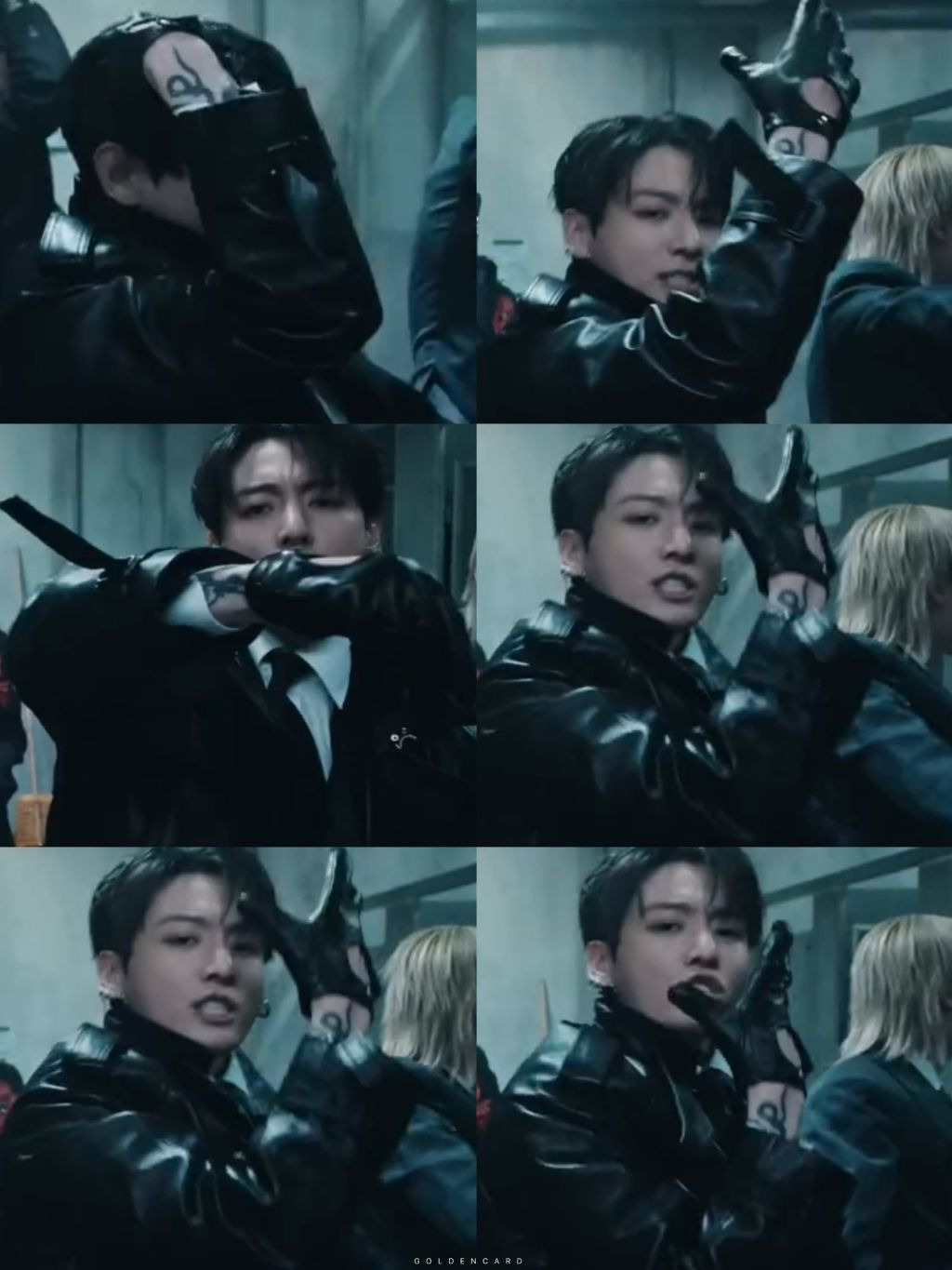 [잡담] 방탄 정국 가죽장갑 무치겠네... | 인스티즈
