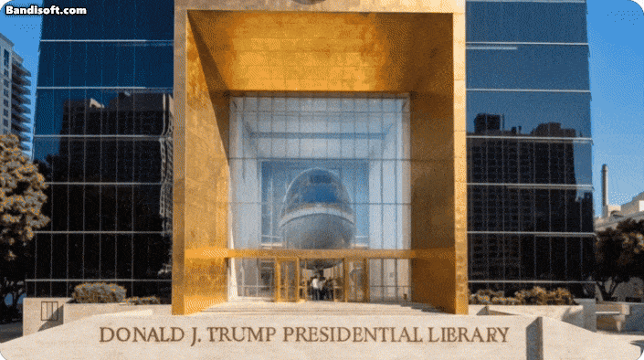 [잡담] 트럼프 도서관 조감도 오진다ㄷㄷㄷ 중국이나 북한에서 본것같은데 | 인스티즈