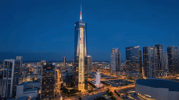 [잡담] 트럼프 도서관 조감도 오진다ㄷㄷㄷ 중국이나 북한에서 본것같은데 | 인스티즈