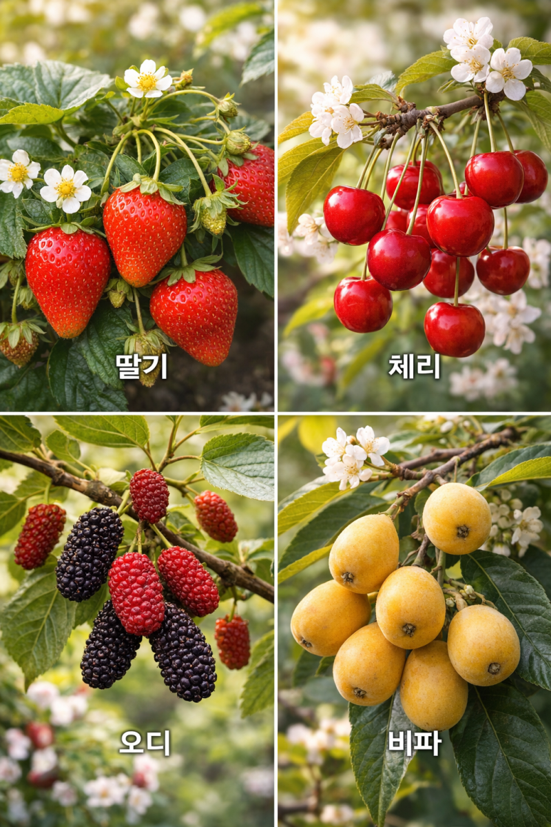 [잡담] 봄에 열매 맺는 과일 | 인스티즈