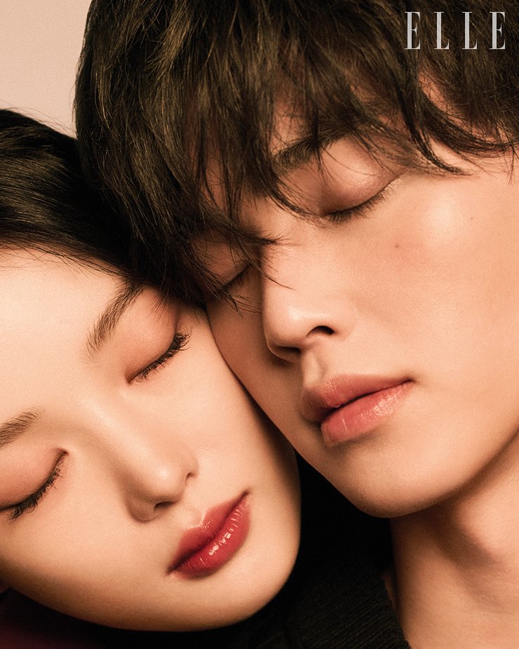 [잡담] 엘르 얼굴샷 커플화보ㅋㅋㅋ | 인스티즈