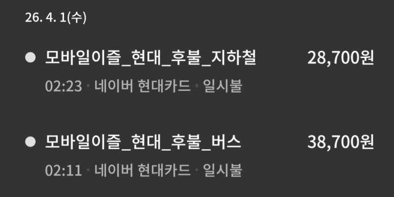 [잡담] 내가 이렇게 교통비 많이썼다고? | 인스티즈