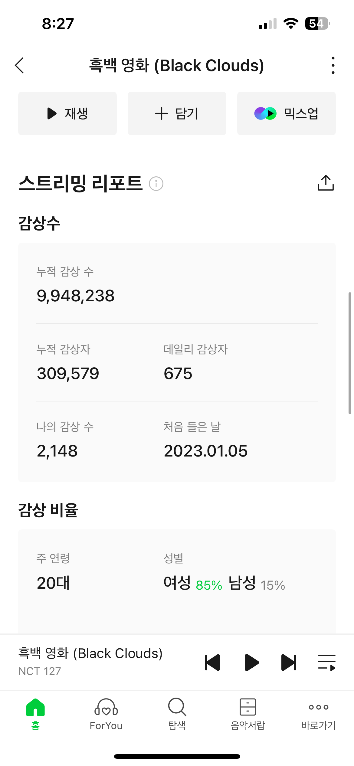 [잡담] 시즈니 아닌 사람 중에서 이 노래 내가 제일 많이 들었을듯 | 인스티즈