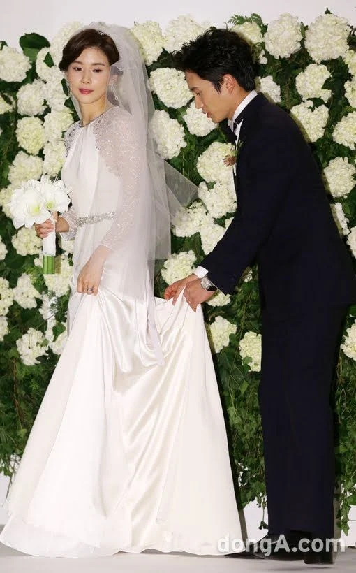 연예인들 결혼식 웨딩드레스 사진 | 인스티즈