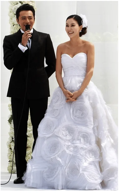 연예인들 결혼식 웨딩드레스 사진 | 인스티즈