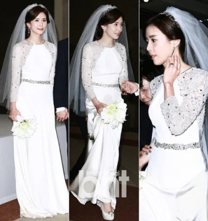 연예인들 결혼식 웨딩드레스 사진 | 인스티즈