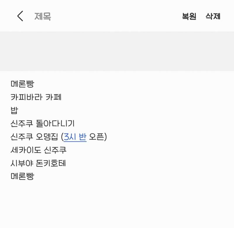 [잡담] P익 일본 여행 댕겨왔는데 막날 일정 공개 | 인스티즈