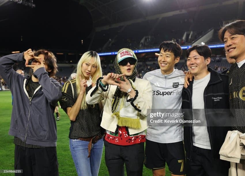 [잡담] 지디 대성 손흥민 LA FC 게티 이미지 | 인스티즈