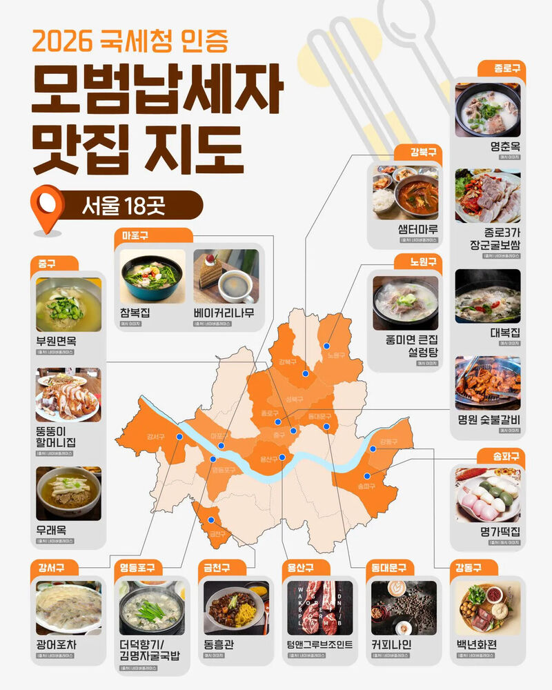 2026년 국세청이 인증한 모범납세자 맛집.jpg | 인스티즈
