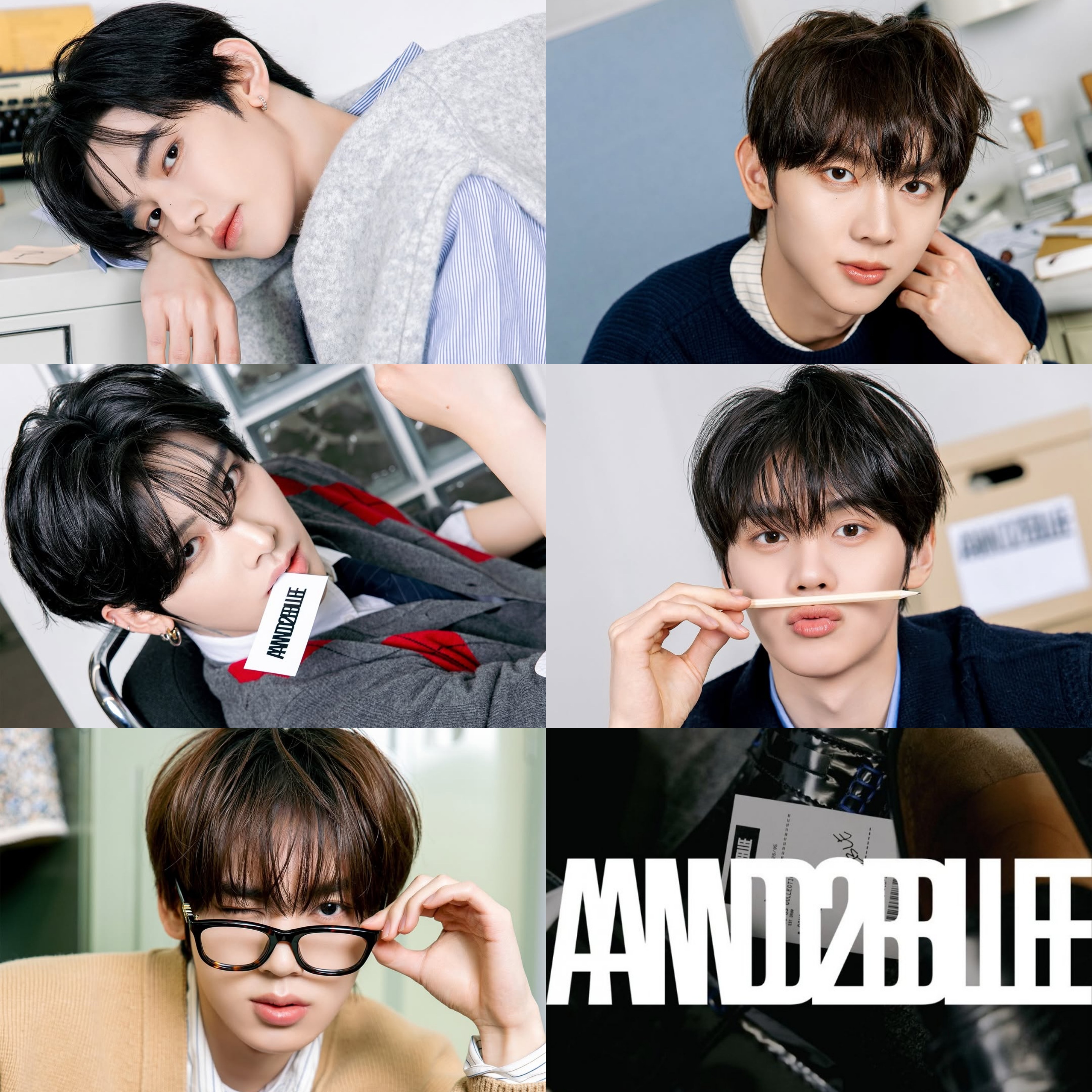 [잡담] 앤더블 프로필 합짤보니까 진짜 잘생겼다 | 인스티즈