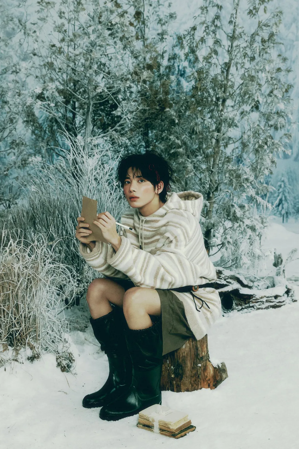 [잡담] 투바투 이 베일 쓴 컨포 일본앨범 컨포였구만 | 인스티즈