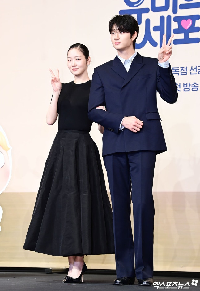 [잡담] 유미의세포들3) 제작발표회 김고은,김재원 | 인스티즈
