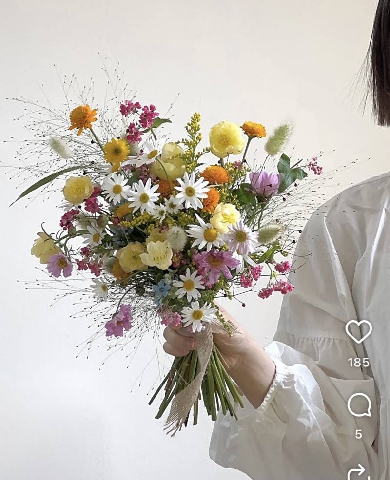 [잡담] 결혼식에 이런 부케는 잘 안하지..?? | 인스티즈