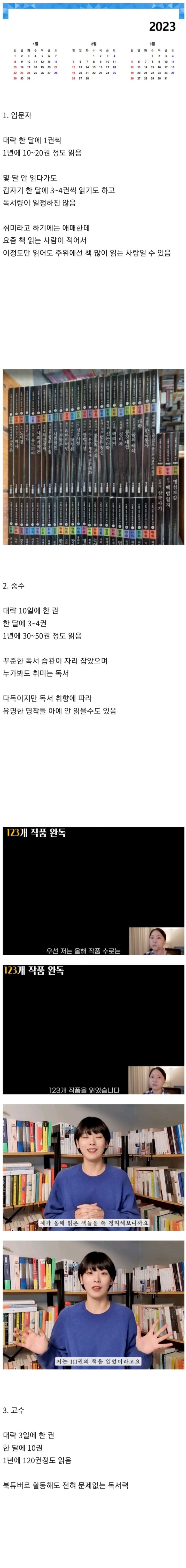 독서 입문자부터 괴물까지 1년동안 읽는 독서량 | 인스티즈