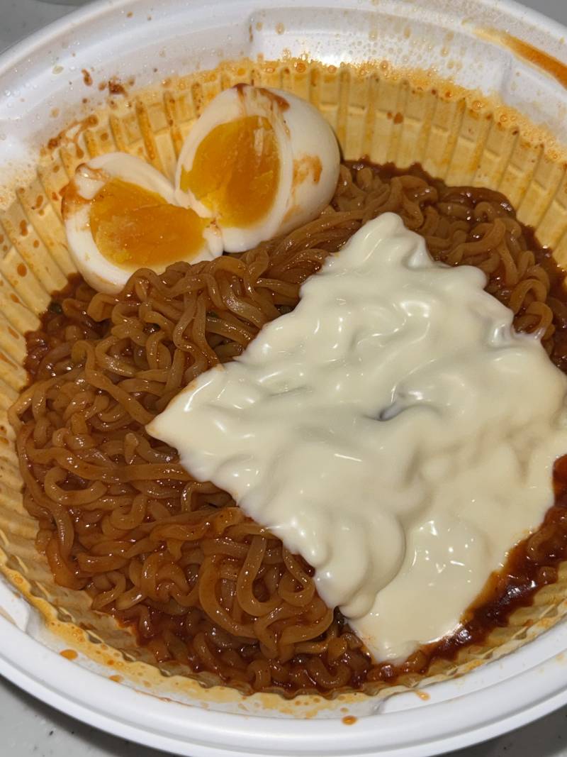 [잡담] 왕뚜껑 라볶이 마싯다 | 인스티즈