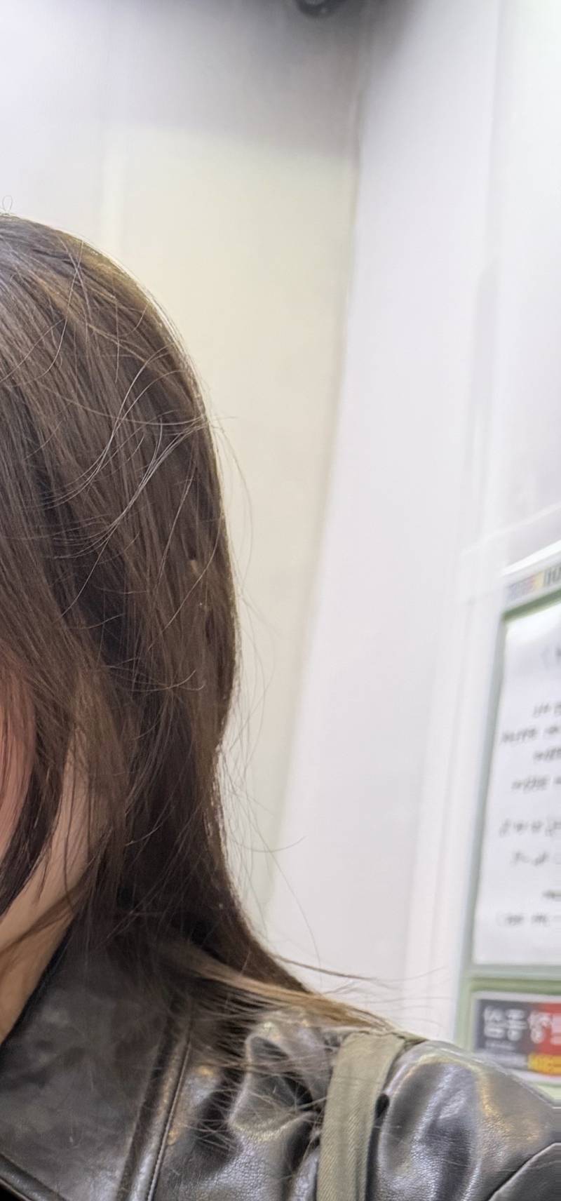 [잡담] 지금 머리색인데 검은 색 염색 할말.. | 인스티즈