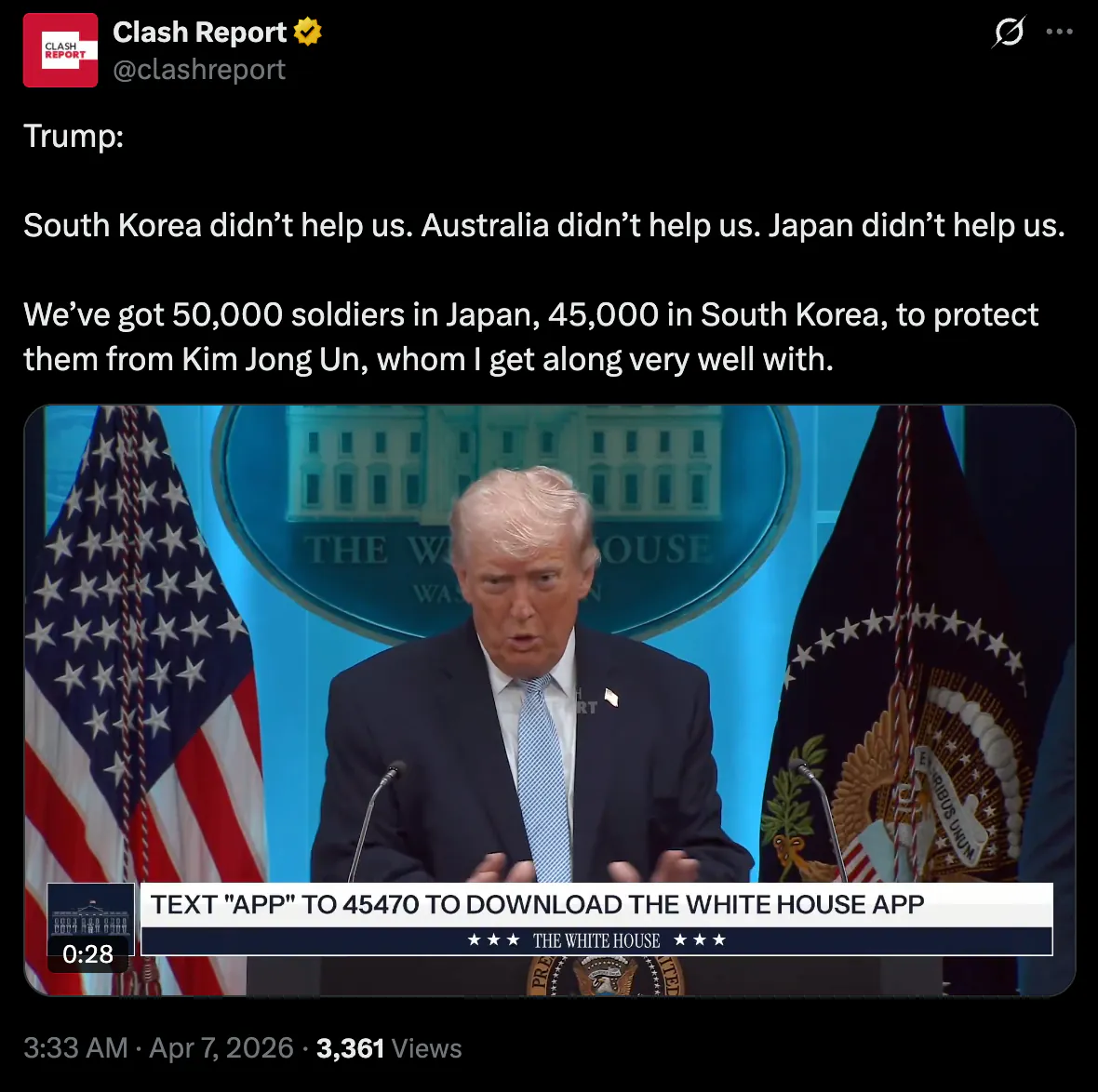 [정보/소식] 속보) 트럼프"한국도 마찬가지다 일본은? 그럼 호주는? | 인스티즈