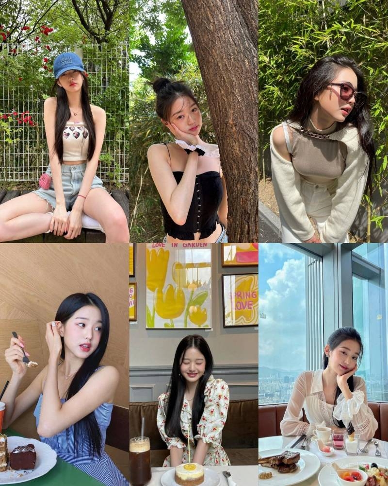 어머니가 찍어주셨다는 장원영 사진들 | 인스티즈