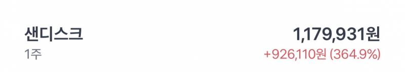 [잡담] 1주로 거의 백만원 벌었다… | 인스티즈