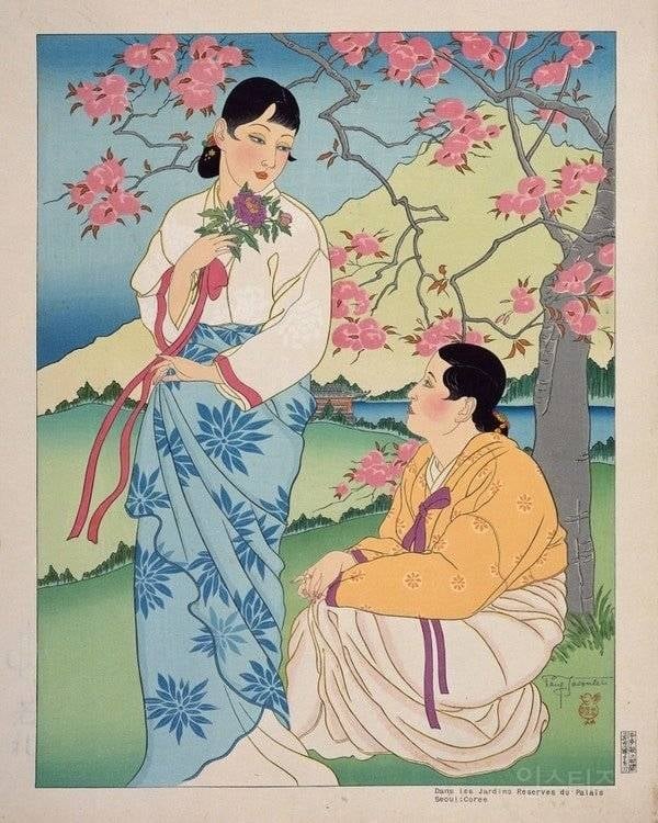 프랑스화가가 그린 조선인들.jpg | 인스티즈