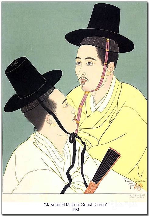 프랑스화가가 그린 조선인들.jpg | 인스티즈