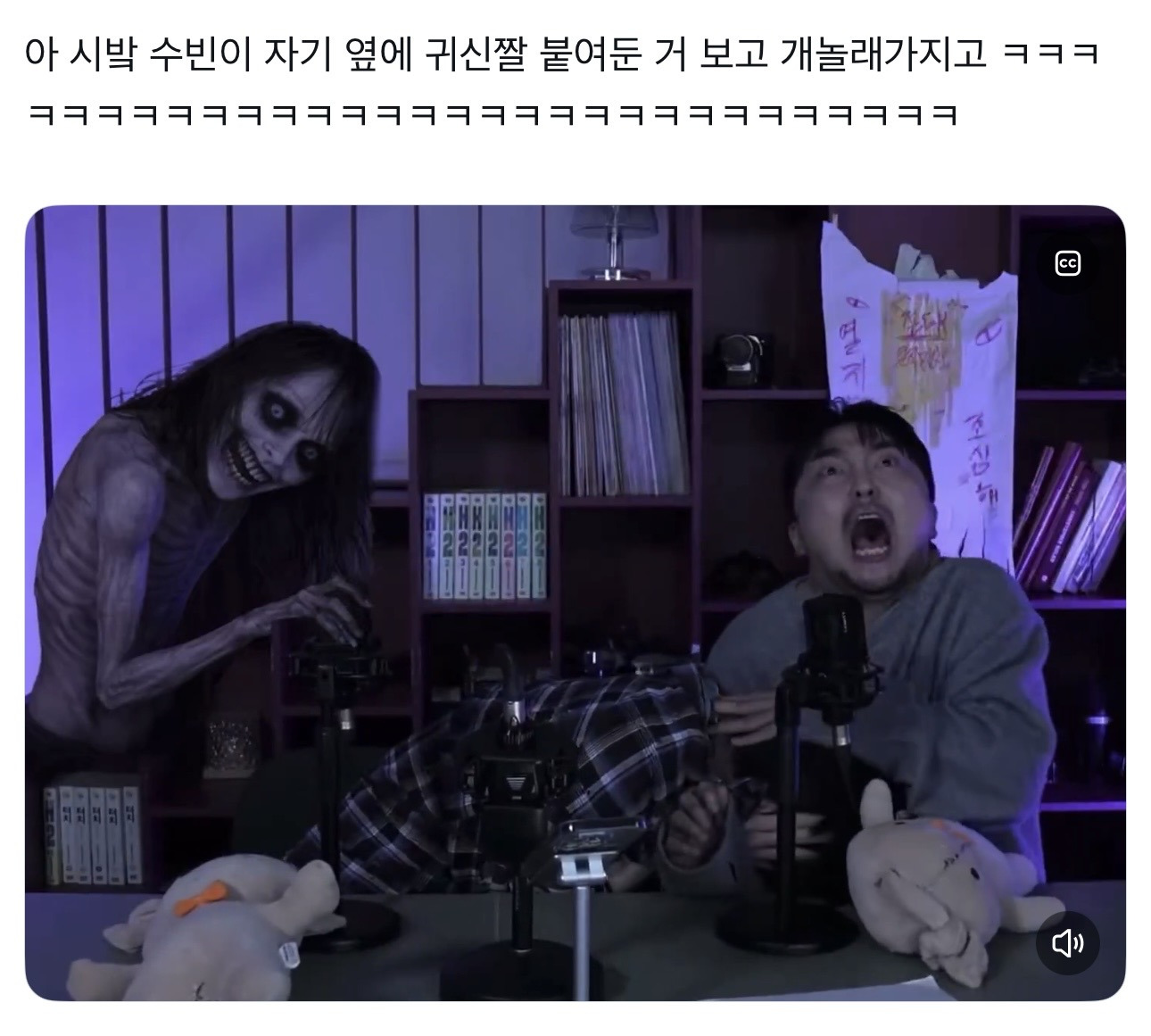 [잡담] 이거 수빈이 쫄보인게 아니라 누가와도 쫄겠는데 ㅋㅋ | 인스티즈