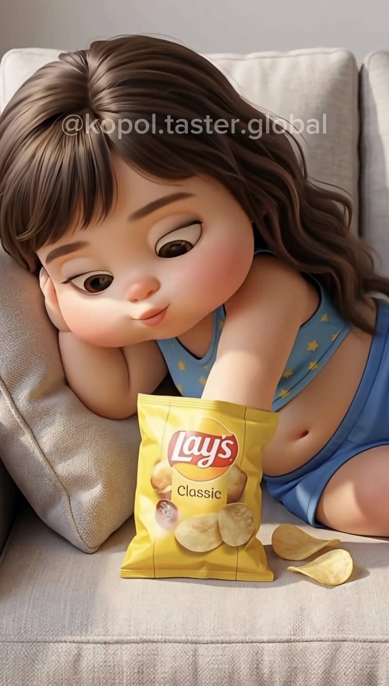 [잡담] 얘는 뱃살도많고 누워서 과자먹는데도 귀엽네 | 인스티즈