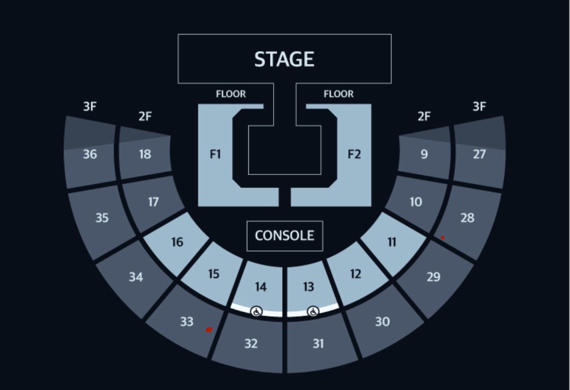 [잡담] 콘서트 자리 골라주라 잠실 실내체육관 ! | 인스티즈