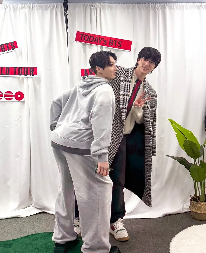 [잡담] 방탄 맏형과 막내 | 인스티즈