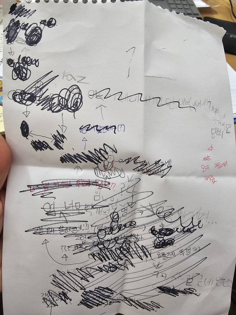 [잡담] 초등 5학년 남녀 둘이 주고 받은 쪽지 글씨 식별 가능하게 바꿔줄 익 있을까 | 인스티즈