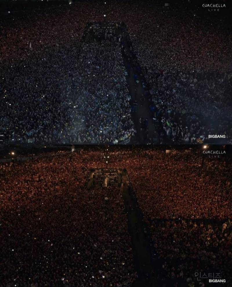 실시간 코첼라 찢은 빅뱅 무대 ㄷㄷ…JPG | 인스티즈