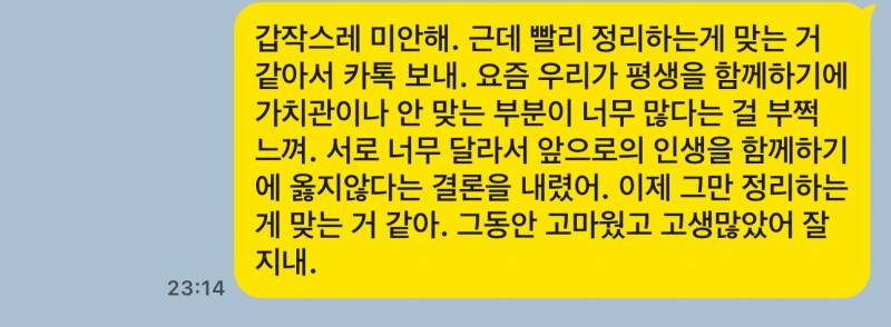 [잡담] 이렇게 톡보낼까 하는데 어때? | 인스티즈