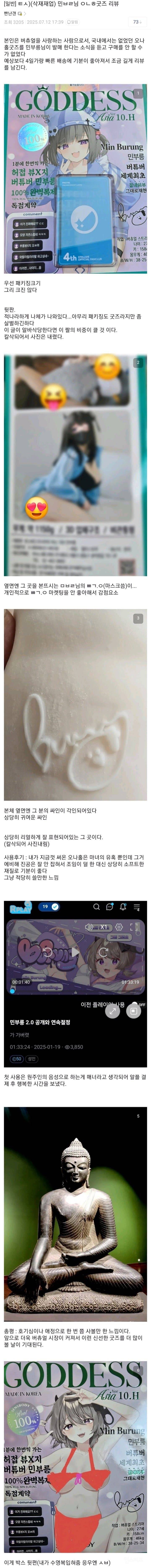 실베간 버튜버 오나홀 리뷰하는 이대남 | 인스티즈