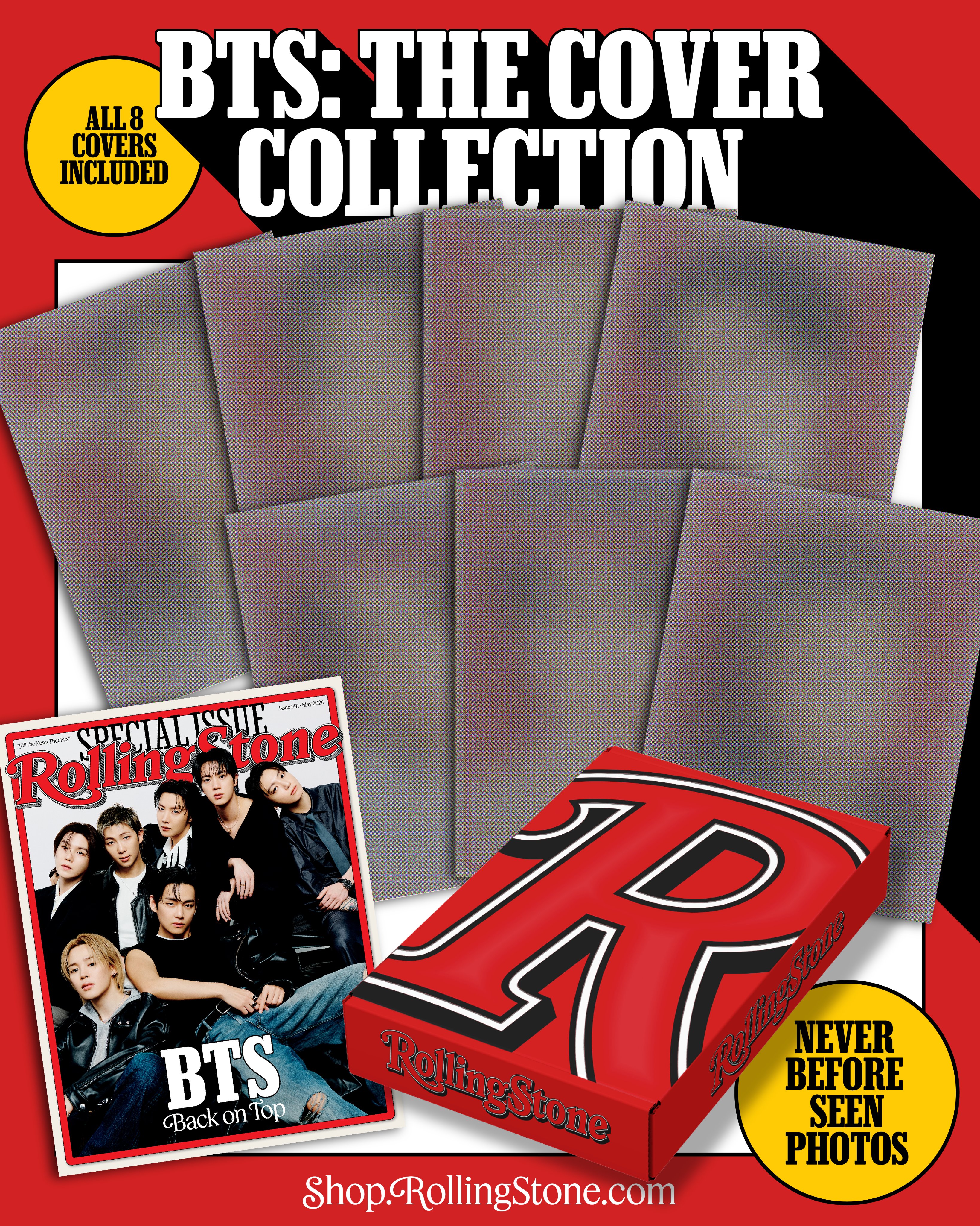 [정보/소식] 방탄 롤링스톤지 커버 (롤링피셜 역대 가장 큰 표지래) | 인스티즈