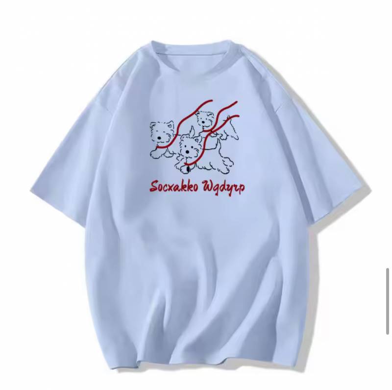 [잡담] 흰강아지티셔츠 하의 뭐랑 입어야해?! | 인스티즈