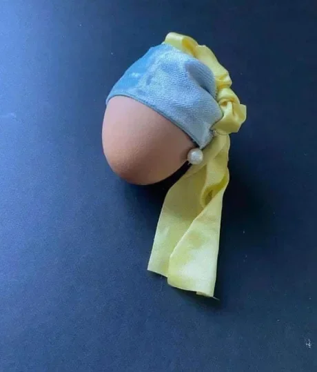 진주귀걸이를 한 달걀 | 인스티즈