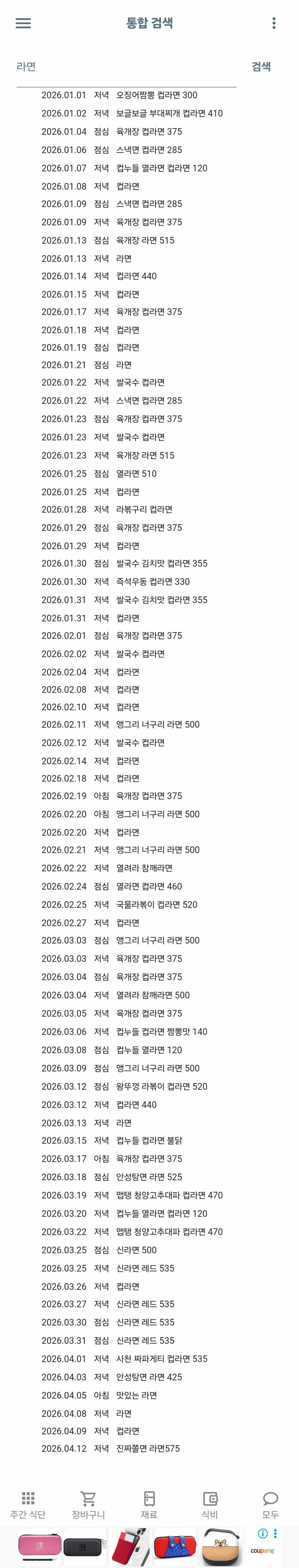 [잡담] 나 라면 좀 끊어야겟지... | 인스티즈