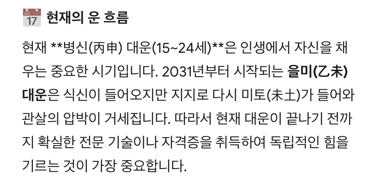 [잡담] 제미나이 사주 잘본다 | 인스티즈