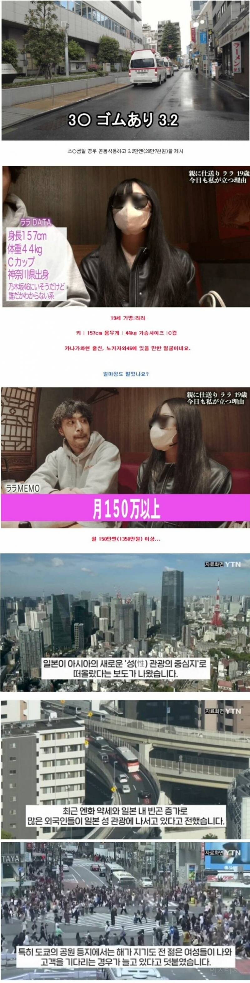 여러 원인들이 겹쳐진 일본의 성매매 근황.. | 인스티즈